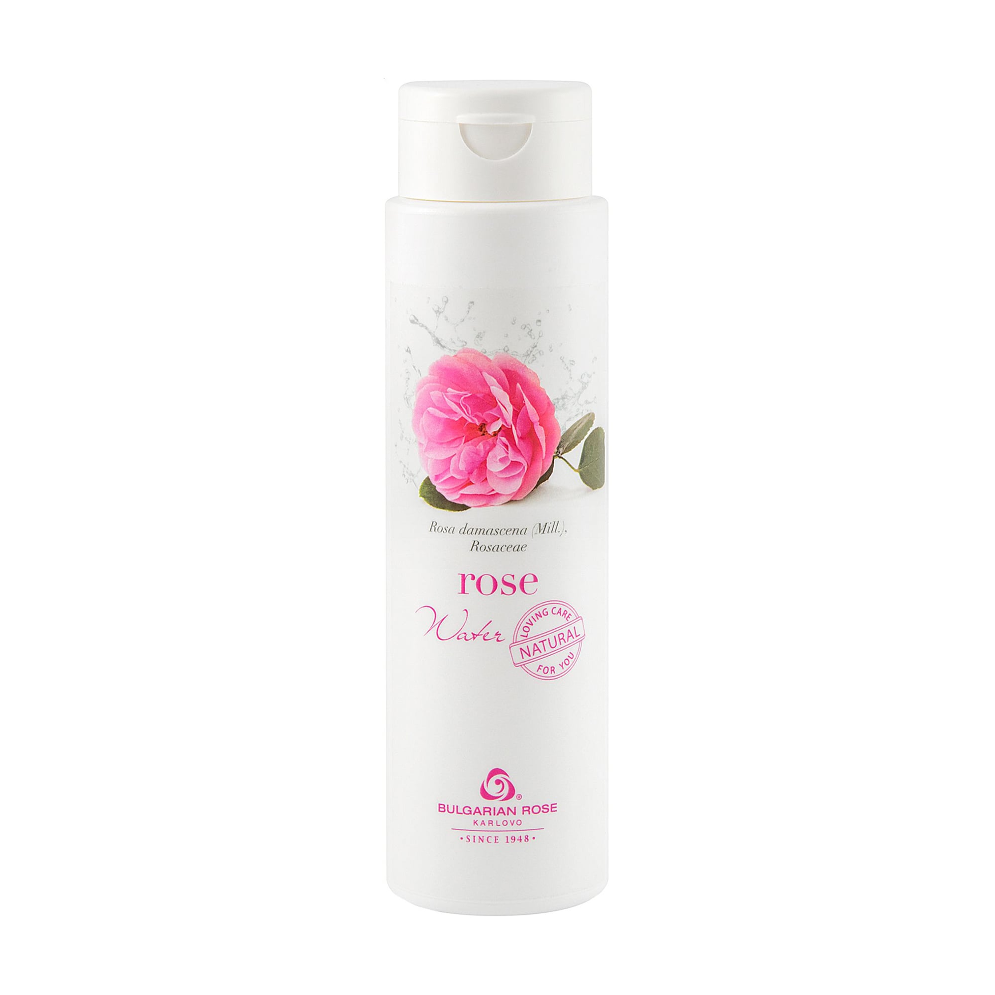 Гідролат троянди для обличчя, тіла та волосся Bulgarian Rose Karlovo 1948 Natural Rose Water, 250 мл